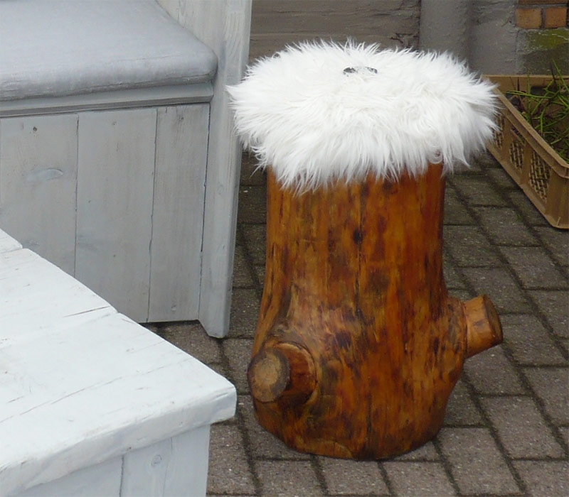 Hocker - nature WOOD ART