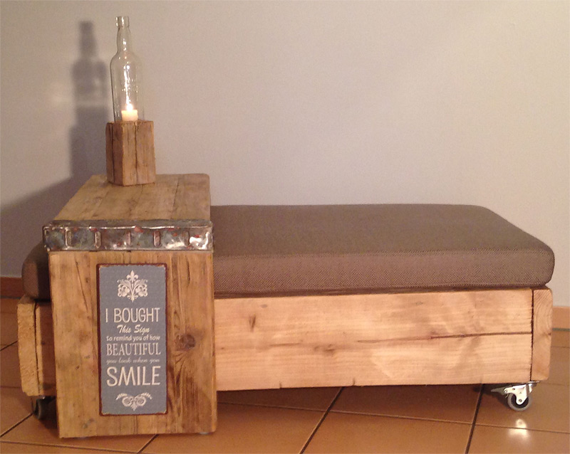 Hocker - nature WOOD ART