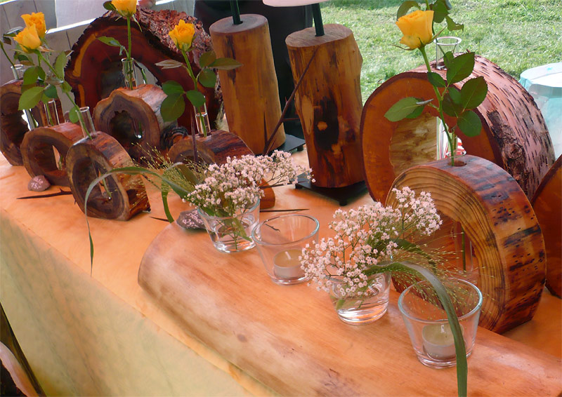 Vasen - nature WOOD ART