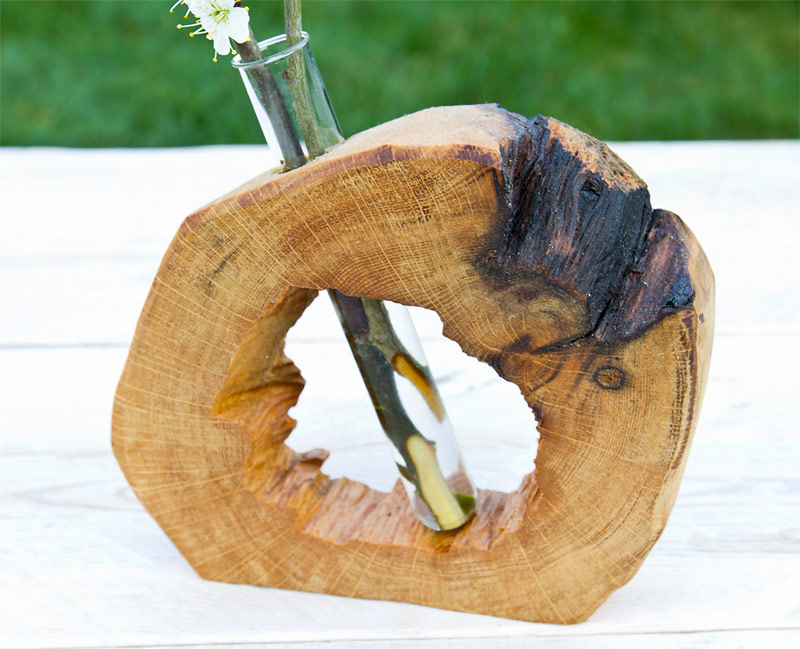 Vasen - nature WOOD ART